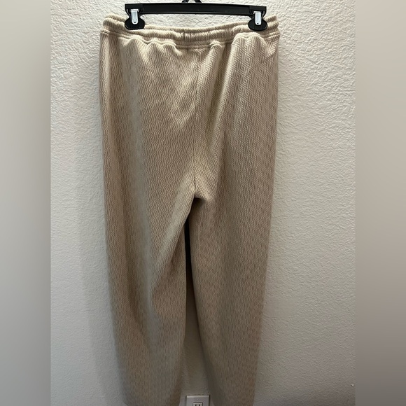 Rare Honor The Gift Women’s Sweatshirt & Sweatpants Set S Beige Tracksuit Luxury - Picture 10 of 13